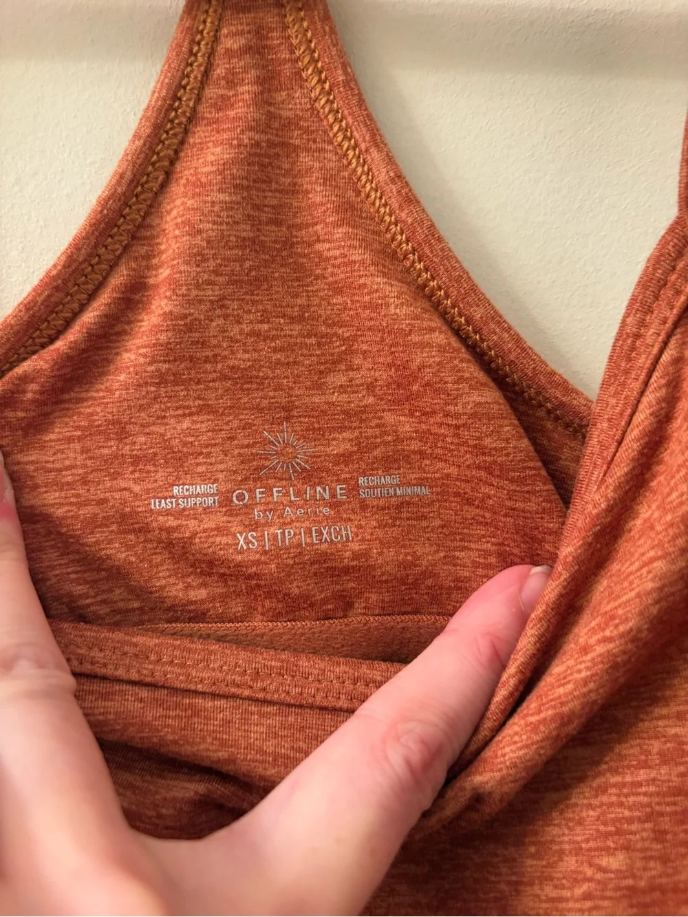 OFFLINE By Aerie The Hugger Longline Racerback Sports Bra in Size XS